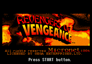 Revengers of Vengeance screenshot 3 for Sega CD